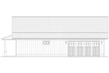Farmhouse House Plan - 12785 - Right Exterior