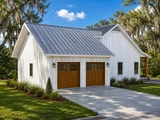 Farmhouse House Plan - 20784 - Left Exterior