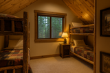 Mountain Rustic House Plan - Flathead Lake Cabin 54321 - Bedroom