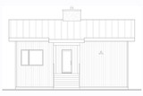 Mountain Rustic House Plan - Dahilia 2 49461 - Front Exterior