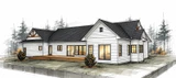 Country House Plan - 14689 - Rear Exterior