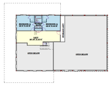 Farmhouse House Plan - Swasey Peak 45654 - 2nd Floor Plan
