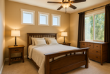 Farmhouse House Plan - Swasey Peak 45654 - Master Bedroom