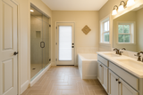 Farmhouse House Plan - Swasey Peak 45654 - Master Bathroom