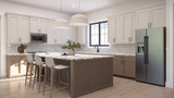 Farmhouse House Plan - Pigford Farms 60881 - Kitchen