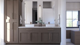 Traditional House Plan - Brandon Oaks 88221 - Master Bathroom