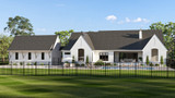 Cottage House Plan - Burberry 53905 - Rear Exterior