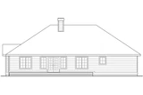 Traditional House Plan - Stayton 82202 - Rear Exterior