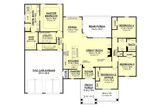 Country House Plan - Dallington 96430 - 1st Floor Plan