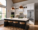 Farmhouse House Plan - Haystack 1A 45375 - Kitchen
