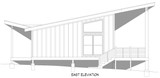 Modern House Plan - Wolf River Cabin 96848 - Right Exterior