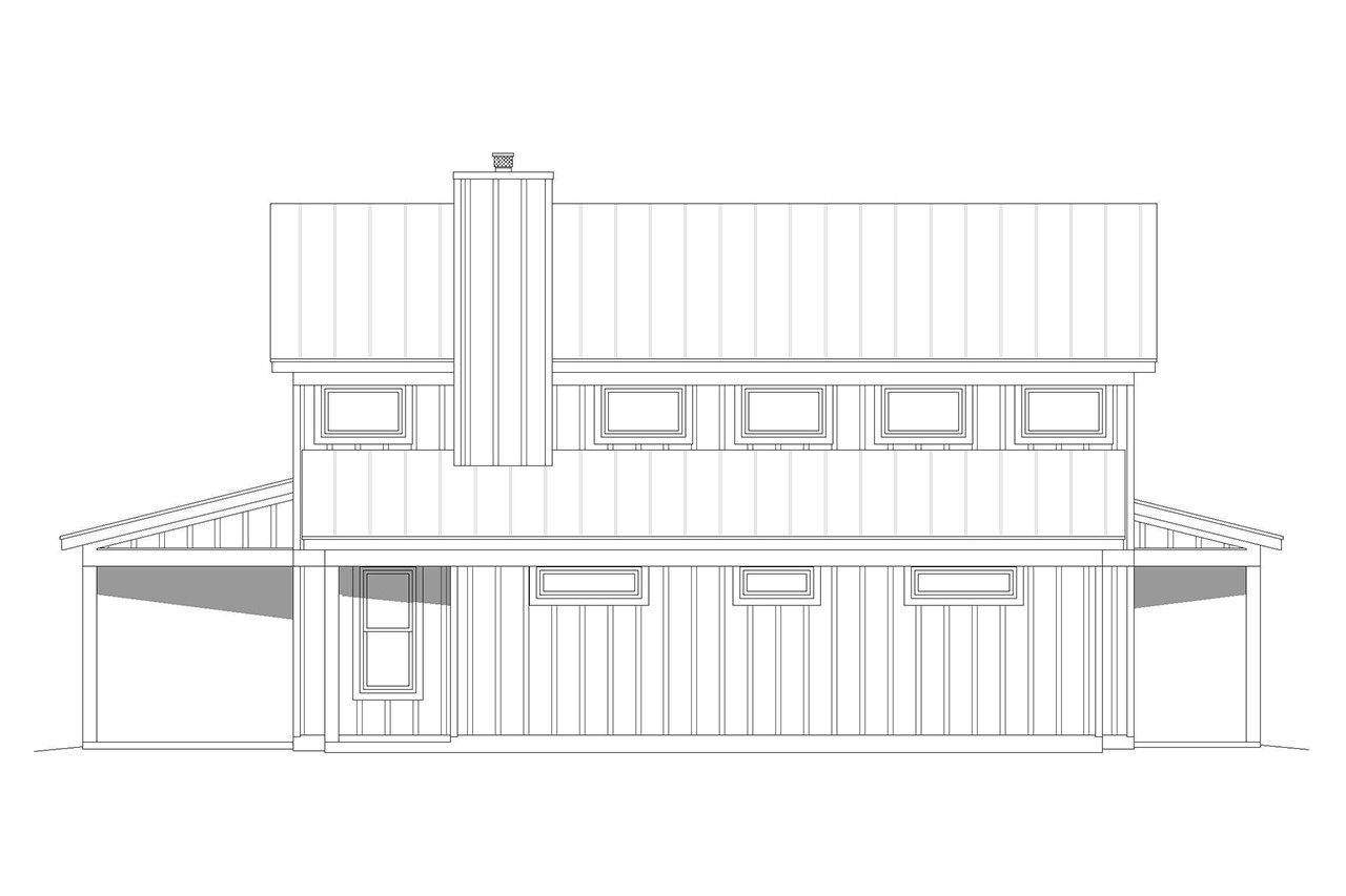 Riverside Barndominium #60374 | The House Plan Company