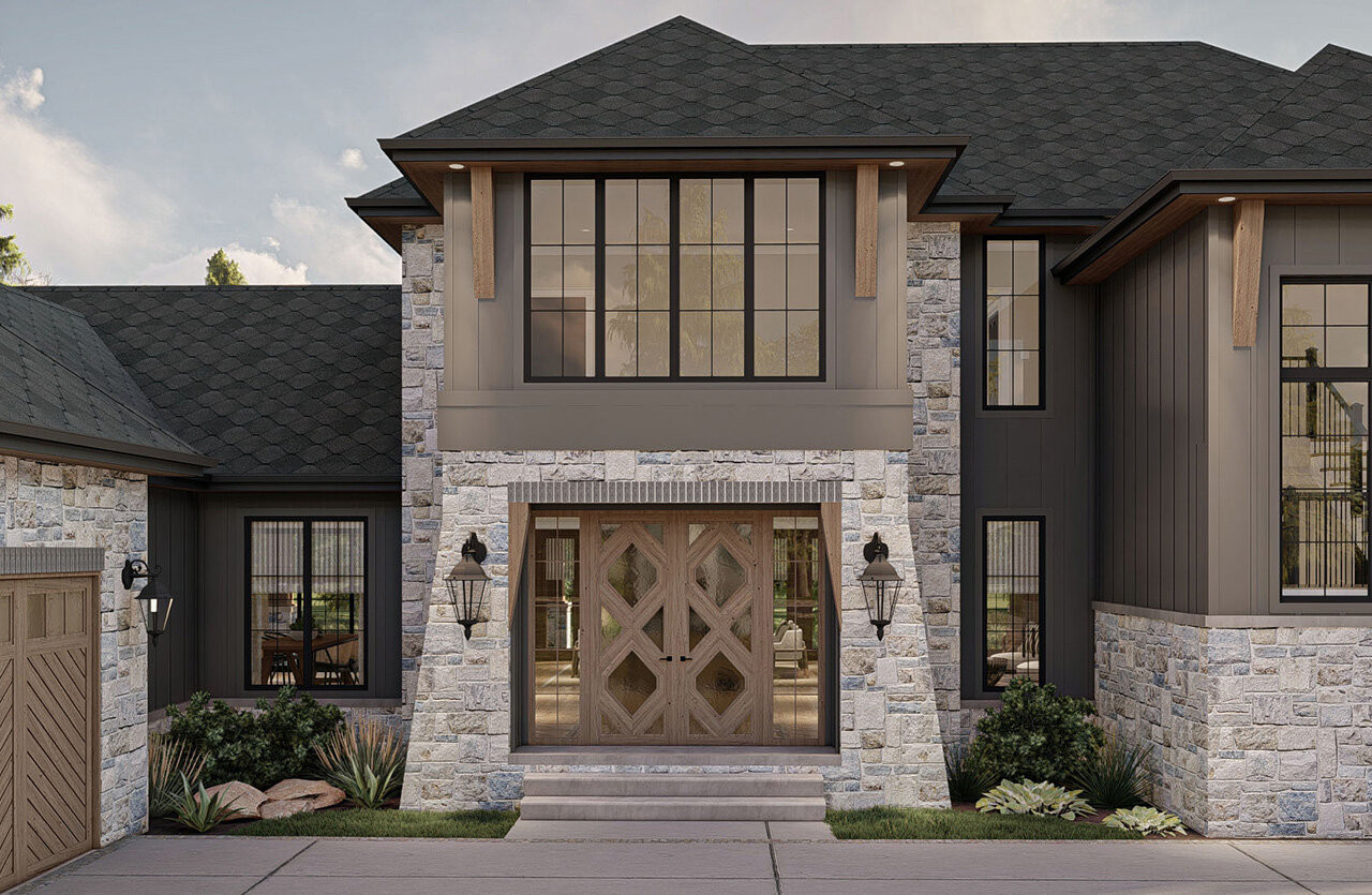 Camelback Ranch #34073 | The House Plan Company
