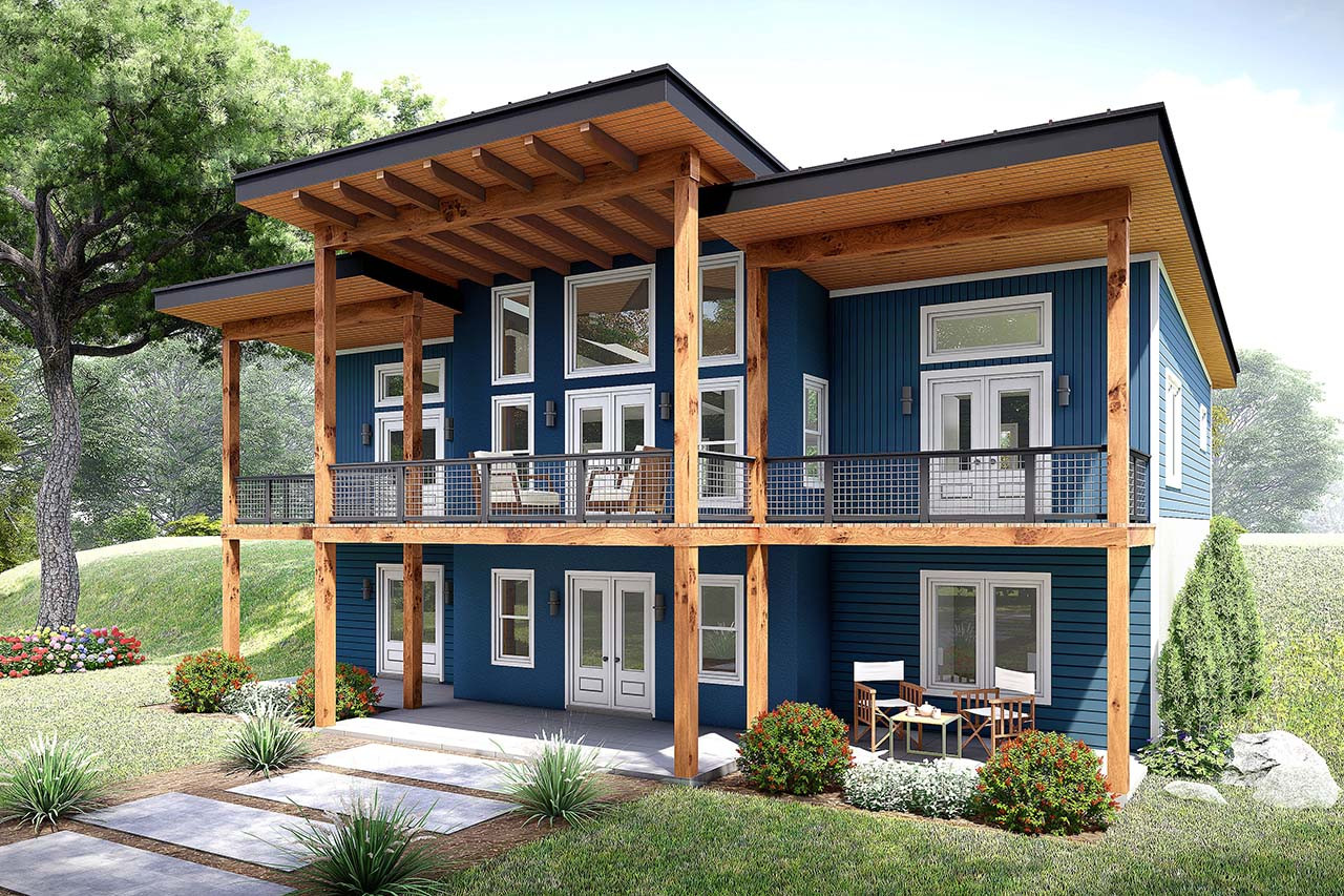 Sugar Ranch Lookout #79669 | The House Plan Company
