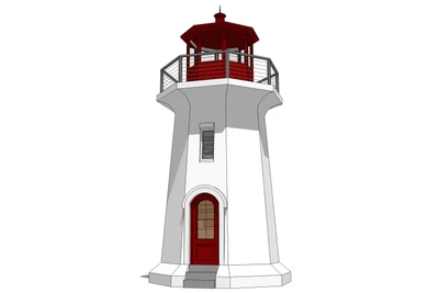 Kittee's Lighthouse #19846 | The House Plan Company