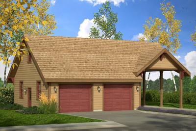 Garage #44191 | The House Plan Company