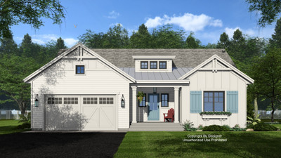 Grafton House Plan - Modern Farmhouse | The House Plan Company