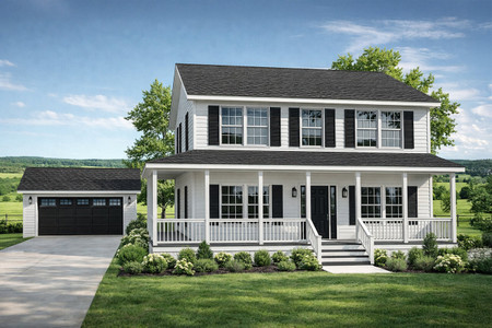 Country House Plan - Pine Hill 12074 - Front Exterior