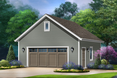 Traditional House Plan - 13219 - Front Exterior