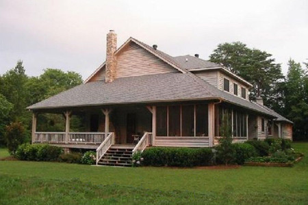 Country House Plan - 14175 - Left Exterior