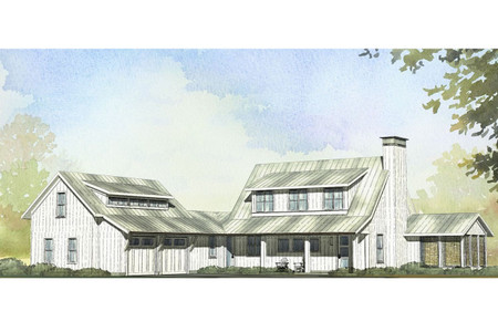 Farmhouse House Plan - Audobon 14557 - Front Exterior