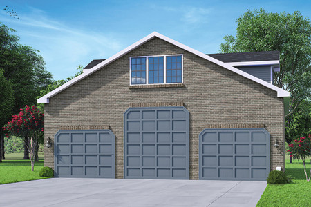Traditional House Plan - 14820 - Front Exterior