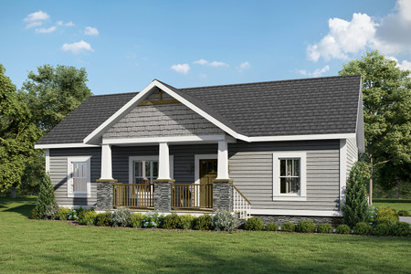 Cottage House Plan - 15764 - Front Exterior