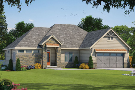 Traditional House Plan - Sinclair Springs 16998 - Front Exterior