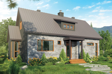 Cottage House Plan - Magnolia House 2 18080 - Front Exterior