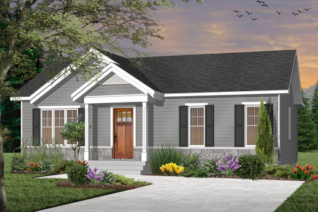 Country House Plan - Miranda 5 18698 - Front Exterior