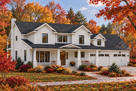 Traditional House Plan - Thornebury 18736 - Front Exterior