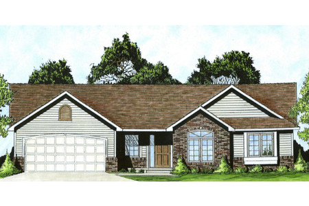 Traditional House Plan - 20280 - Front Exterior