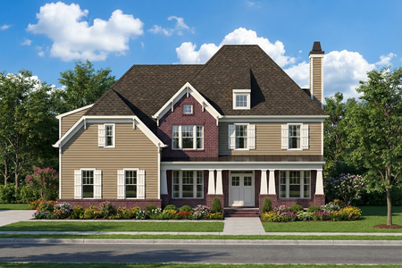 Craftsman House Plan - 22015 - Front Exterior