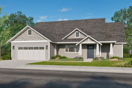 Craftsman House Plan - Winterhaven 22209 - Front Exterior
