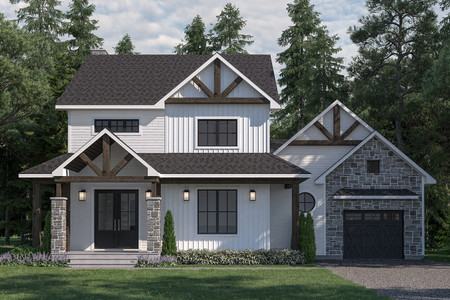 Farmhouse House Plan - Rocheleau 23733 - Front Exterior