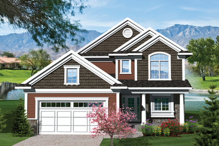 Traditional House Plan - 25163 - Front Exterior