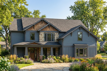 Craftsman House Plan - 26270 - Front Exterior