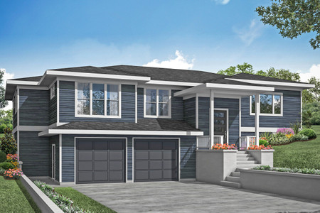 Modern House Plan - Staghorn 26537 - Front Exterior