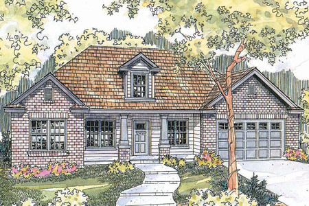 Traditional House Plan - Hennebery 27362 - Front Exterior