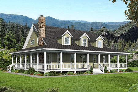 Country House Plan - Riverneck 27927 - Front Exterior