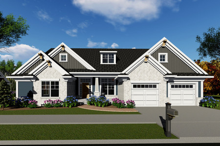 Ranch House Plan - 28039 - Front Exterior