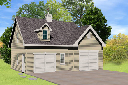 Traditional House Plan - 28240 - Front Exterior