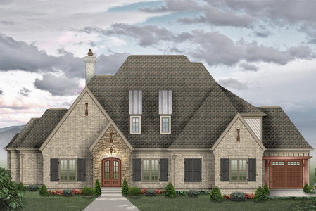 European House Plan - 28267 - Front Exterior