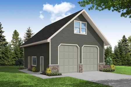 Craftsman House Plan - 28439 - Front Exterior