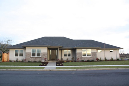 Prairie House Plan - Fall Creek 29189 - Front Exterior