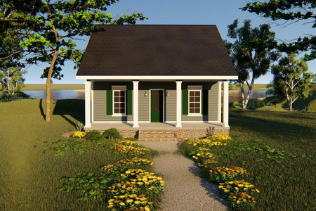 Classic House Plan - 29519 - Front Exterior