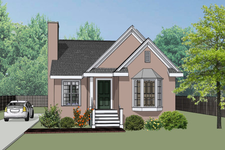 Cottage House Plan - 29583 - Front Exterior