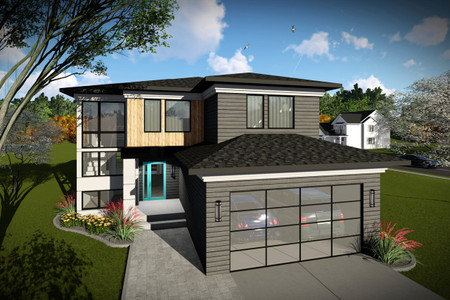 Contemporary House Plan - 30062 - Front Exterior