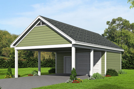 Traditional House Plan - 31611 - Front Exterior