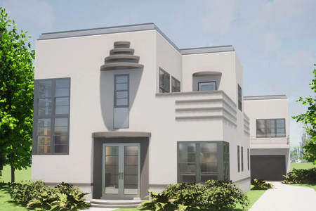 Modern House Plan - Cheval 31793 - Front Exterior